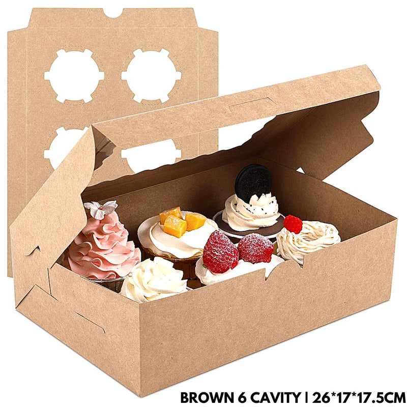 Cupcake Box With Window (1PC)