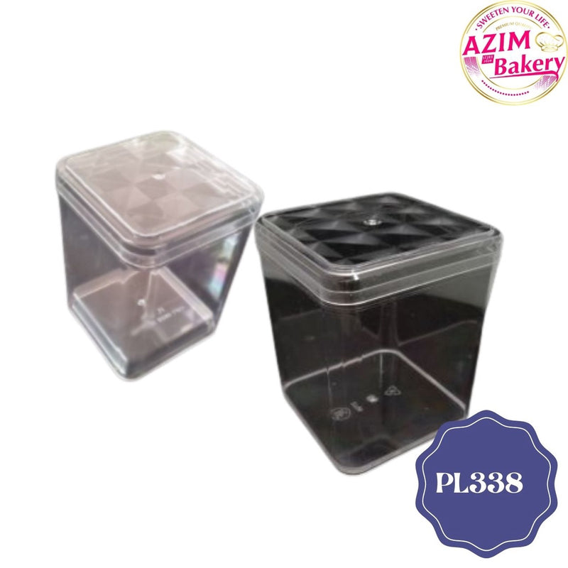 Square Cookies Container 1PC PL668 | PL66Balang Kuih Raya | Balang Biskut | Cookies Container | Square Container