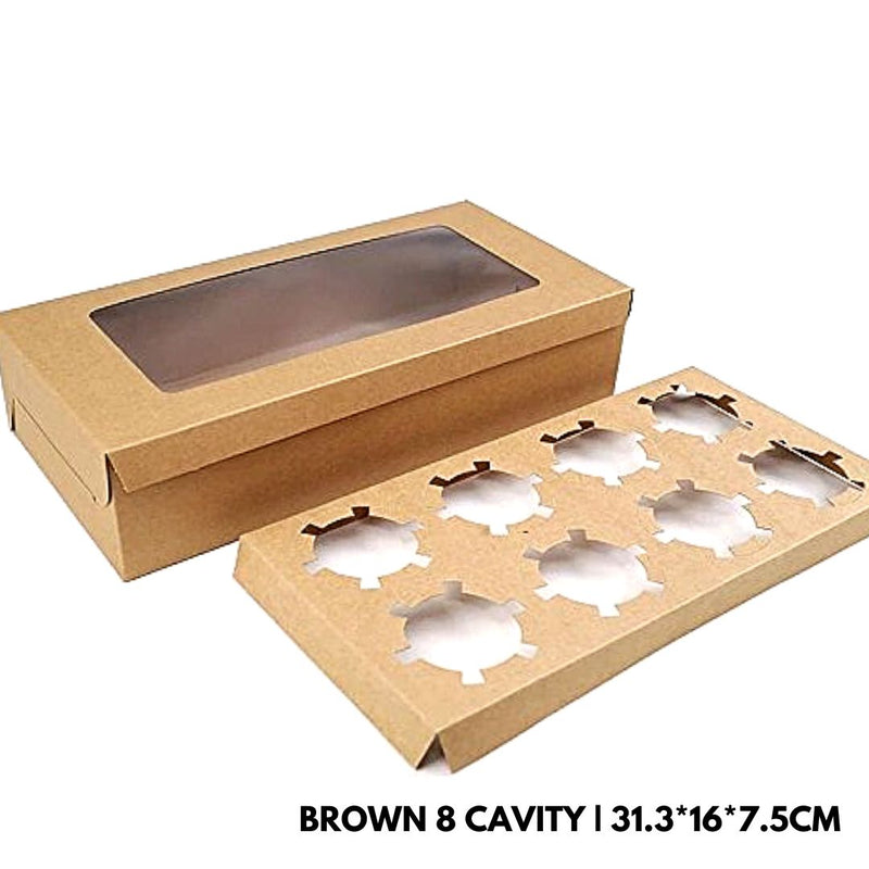 Cupcake Box With Window (1PC)