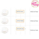 Kertas Steamer 6" / 7" / 8" 100PCS Round Steamer Paper Air Fryer Liners Paper Steaming Paper Dim Sum Steamer Paper