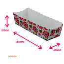 Baking Bread Paper Cup Rectangle