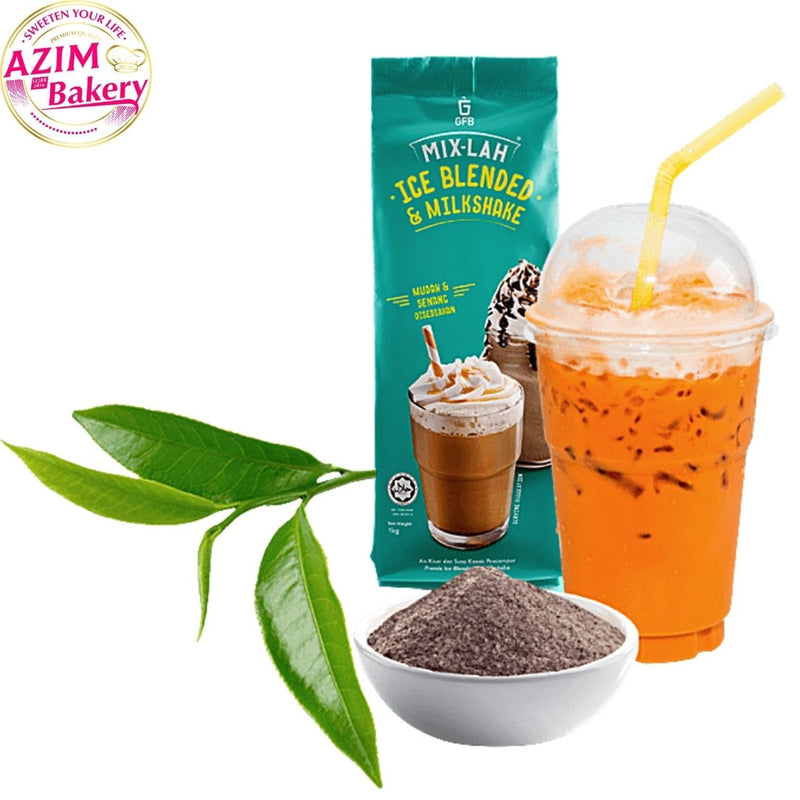 Ice Blended Gfb Mix-Lah Vanilla, Belgian Chocolate, Cappuccino, Latte, Green Tea Latt, Teh Ais, Durian, Mocha, Macchiato