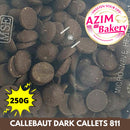 Callebaut Dark Callets 811 (1kg, 400g, 500g, 250g) Callebaut Dark Chocolate Dark Coklat Dark Chocolate (Halal)