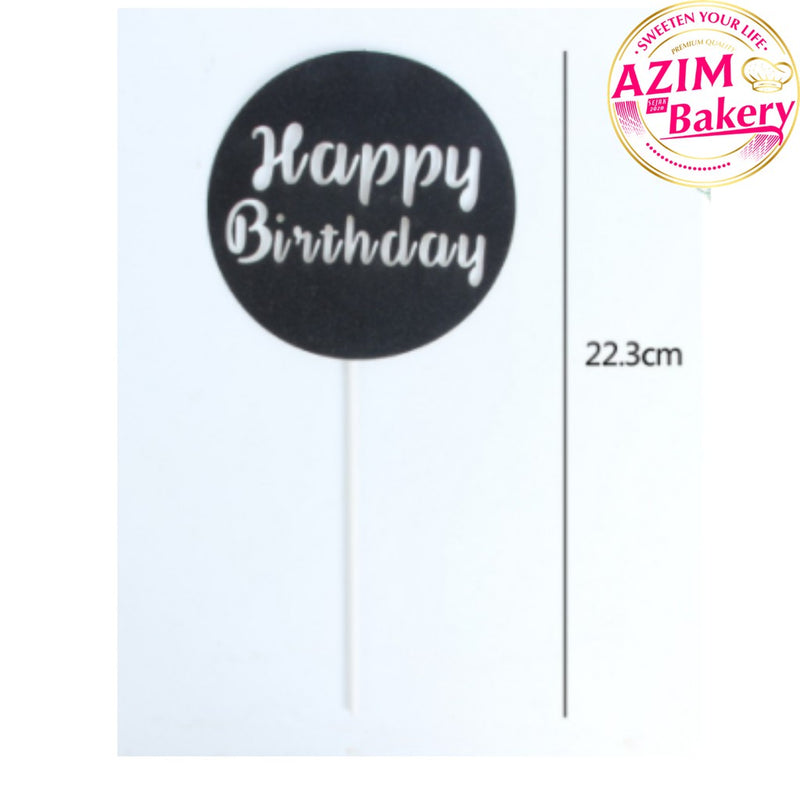 Happy Birthday Cake Topper by Azim Bakery