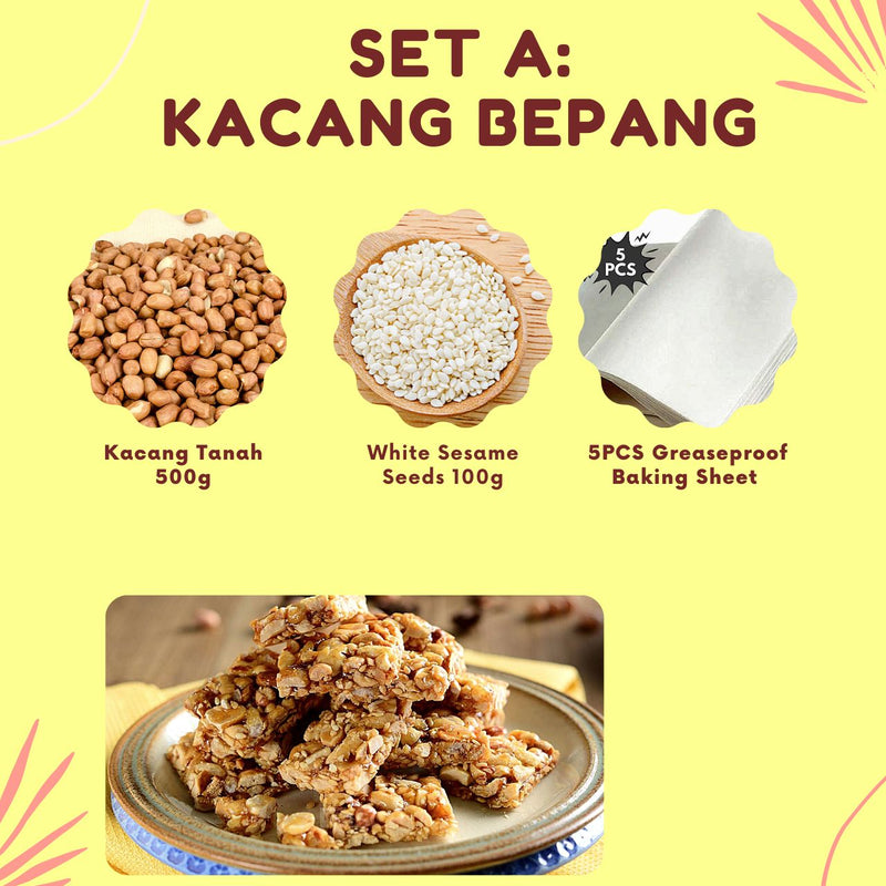 Set Raya Biskut Kacang Bepang