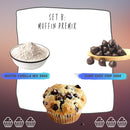 Set Muffin Vanilla Chocolate Chip Premix