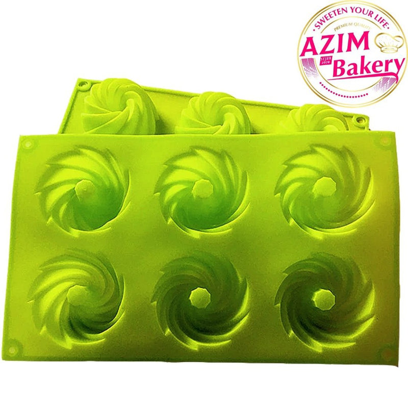 Tornado 6 Cavity Silicone Mold