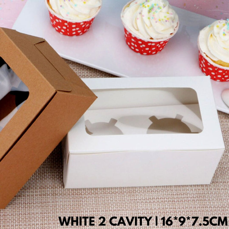 Cupcake Box With Window (1PC)