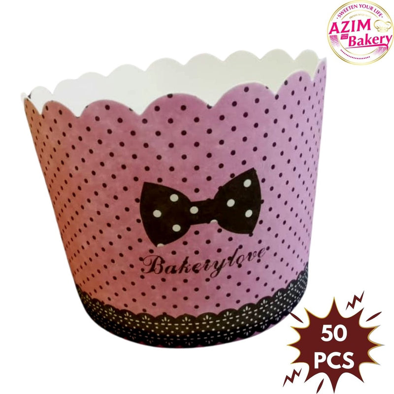 Cupcake Paper Cup (50pcs) Baking Cup | Kek Cawan Kertas | Paper Cup Cake | Cawan Kertas Muffin by Azim Bakery