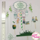 Cake Topper Frozen Boboiboy Happy Mother’S Day Doraemon Baby Shark Beyblade Tayo Upin Ipin Didi Katuri Lego Sonix Roblox