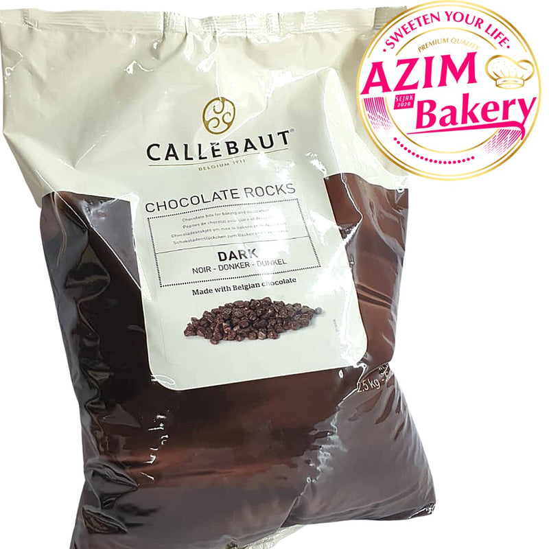 Callebaut Chocolate Rocks 1kg | 500g | 250g (Halal) by Azim Bakery