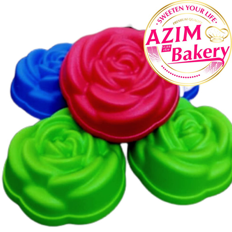 Acuan Jelly Rose Ka18 | Acuan Agar | Acuan Kuih Bunga Ros | Acuan Puding | Acuan Jeli by Azim Bakery