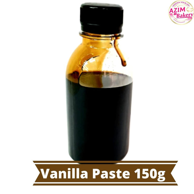 Vanilla Paste 25g, 150g Vanilla Paste Flavoring (Halal) by Azim Bakery