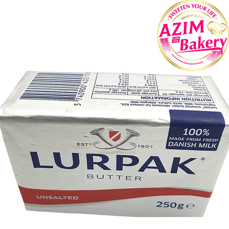 (NO COD,ONLY ONLINE PAYMENT)Lurpak Premium Butter Unsalted/Salted 250g (Halal)