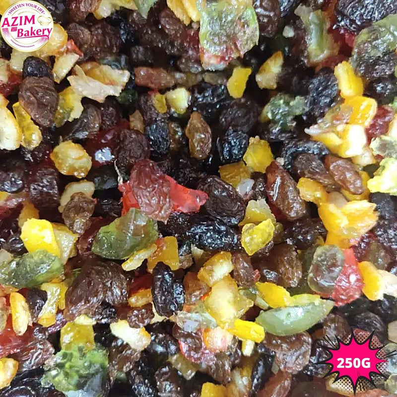 Dried Fruits Mix (250g | 500g | 1kg ) Campuran Buah Kering | Buah Kering Campur (Halal)  by Azim Bakery