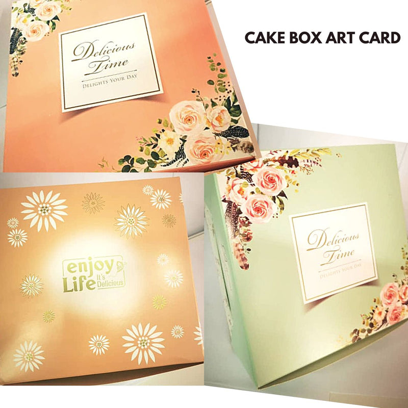 Cake Box Art Card (Design)