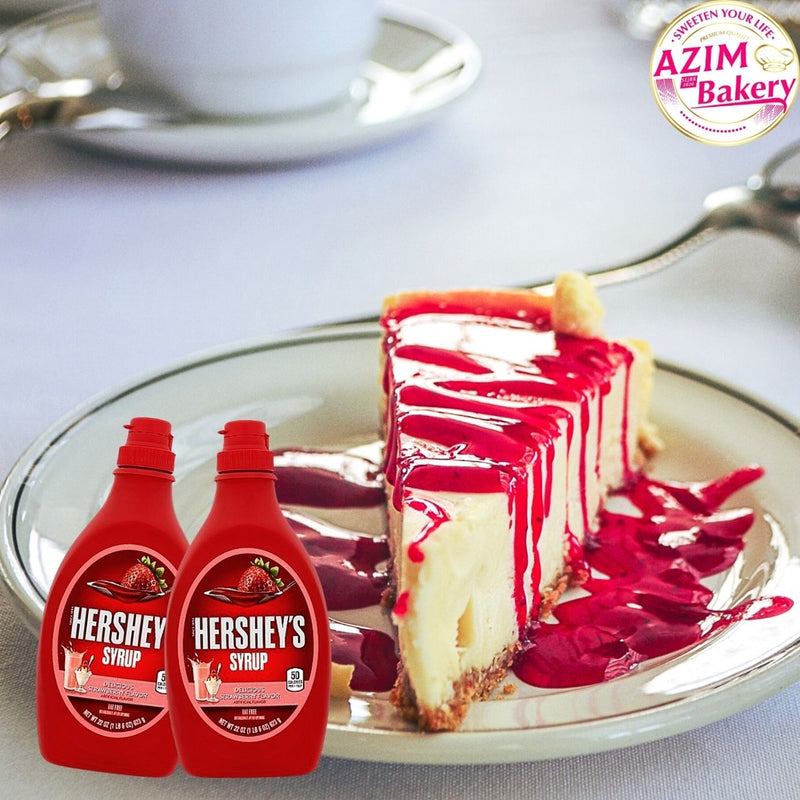 Hershey'S Strawberry Syrup 623G | Sirap Strawberry (Halal) by Azim Bakery