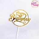 Happy Birthday Cake Topper by Azim Bakery