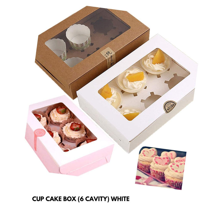 Cupcake Box With Window (1PC)