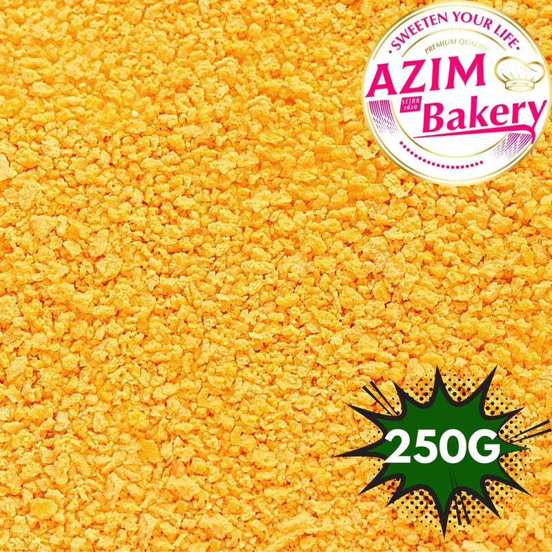 Golden Breadcrumb 250g | 500g | 1kg | Serbuk Roti Oren Serbuk Roti Kuning (Halal) By Azim Bakery