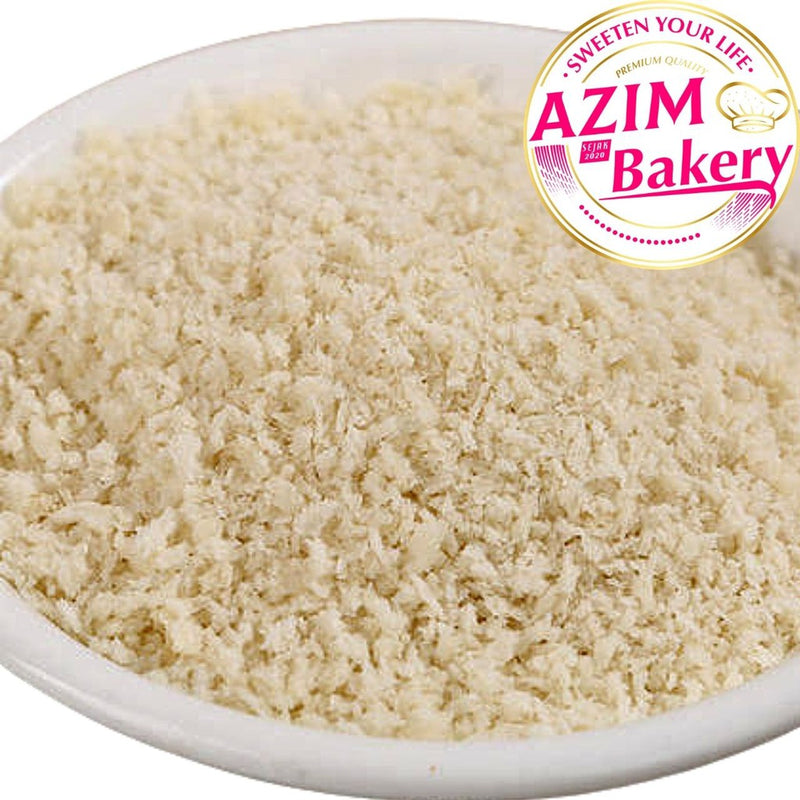 Japanese Breadcrumb | Serbuk Roti Putih | Bread Crumbs | 250g | 500g | 1kg (Halal) by Azim Bakery