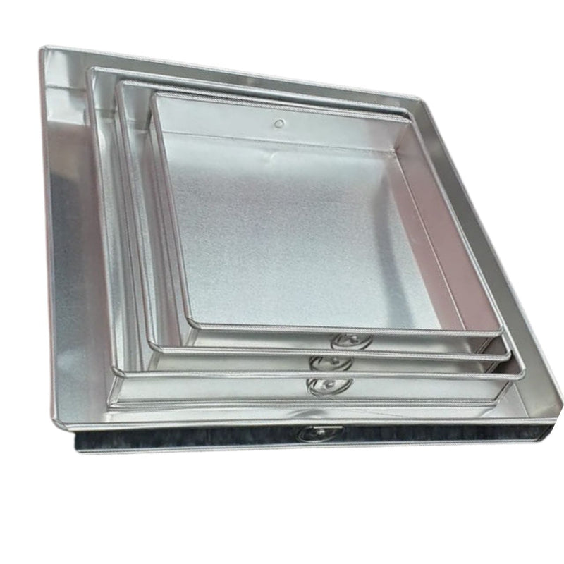 Aluminium Shallow Square Cake Mould