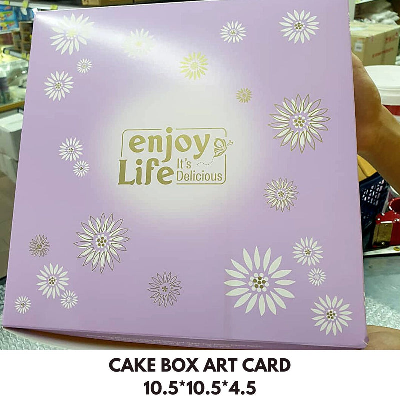 Cake Box Art Card (Design)