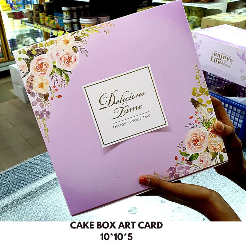 Cake Box Art Card (Design)