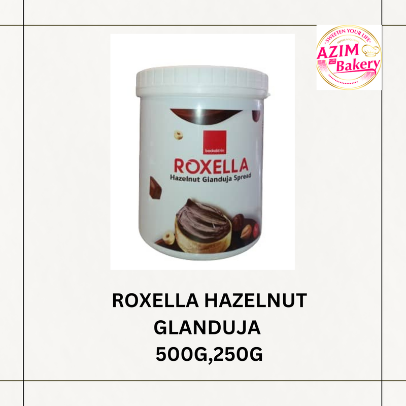 REPACKED Roxella Spread 250g | 500g | Filling/Topping (Halal) by Azim Bakery