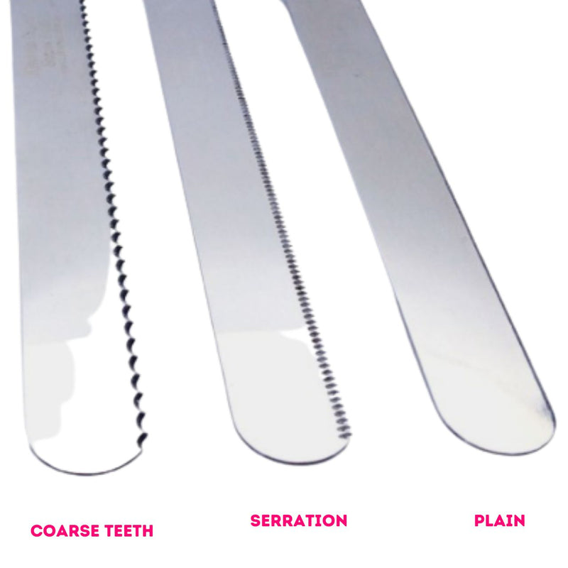 Bread Knife 10" Plain | Serration | Coarse Teeth