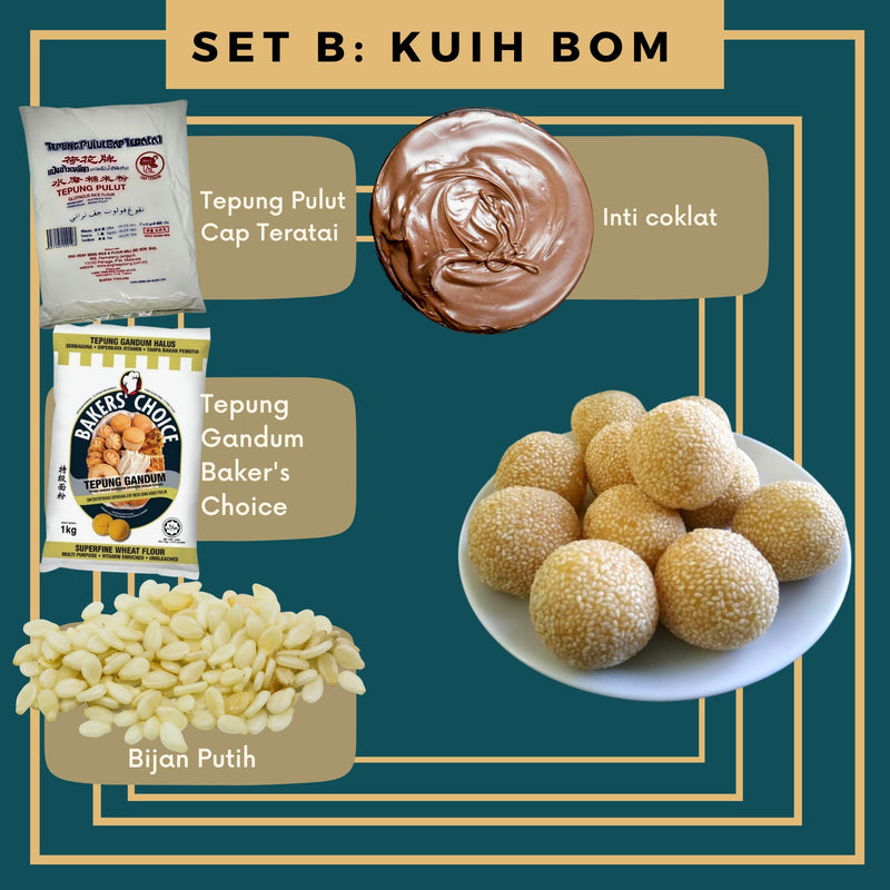 Set Kuih Bom