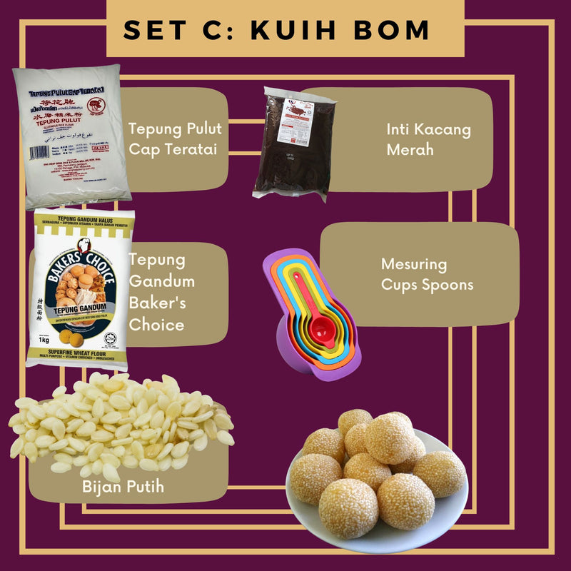 Set Kuih Bom