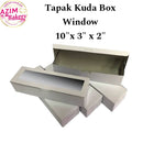 Tapak Kuda Box Window (White) 10x3x2 (5pcs)  by Azim Bakery