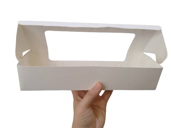 Tapak Kuda Box Window (White) 10x3x2 (5pcs)  by Azim Bakery