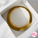 Black Cake Board Round (3Pcs) 7" | Papan Kek Bulat Hitam | Pelapik Kek Bulat Hitam by Azim Bakery