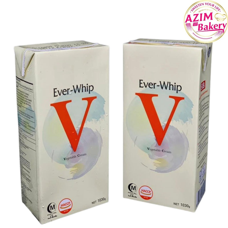 (NO COD,ONLY ONLINE PAYMENT)Everwhip V | Ever-Whip V | Non-Dairy Whipping Cream by Azim Bakery