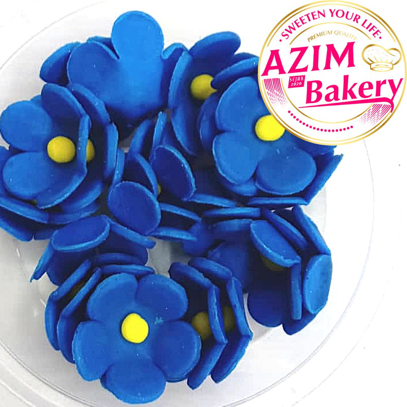 Sugar Gum Paste | Gum Paste Flower | Gum Paste Blossom (M Size) Sugar Flower Gum Paste | Icing Flower by Azim Bakery