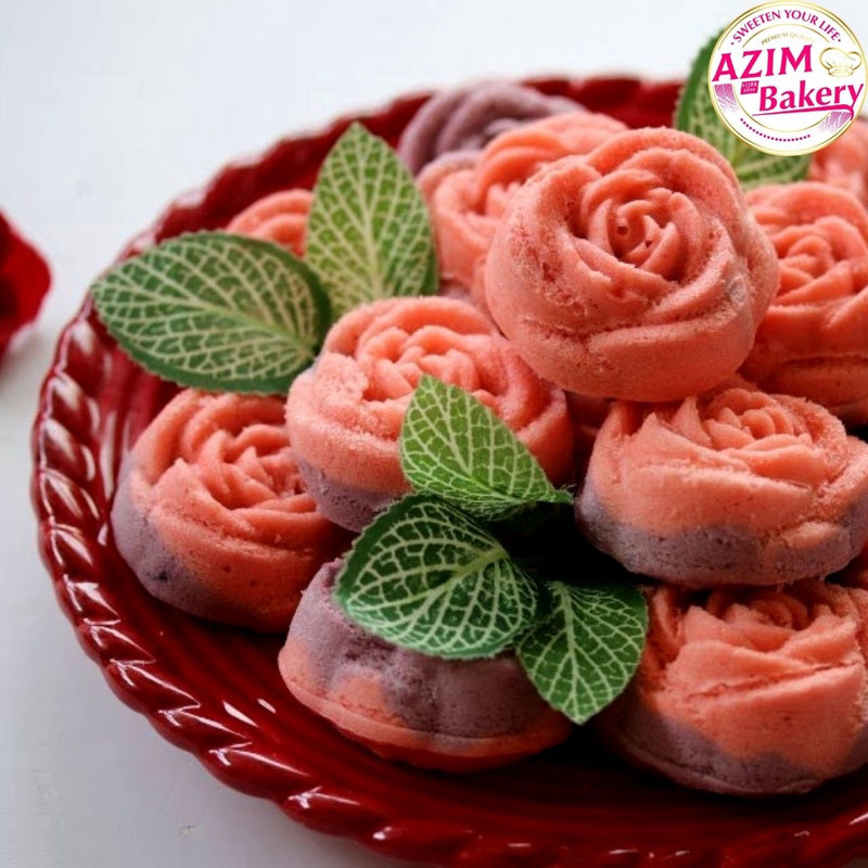 Acuan Jelly Rose KA9 / 10PCS  Acuan Agar | Acuan Kuih Bunga Ros | Acuan Puding | Acuan Jeli Rose Jelly Mould