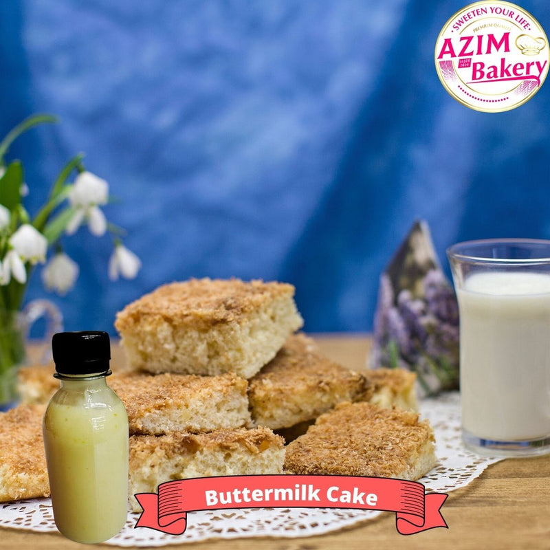 Buttermilk Flavor 150G | 350G Perisa Buttermilk | Buttermilk Esen (Halal) by Azim Bakery