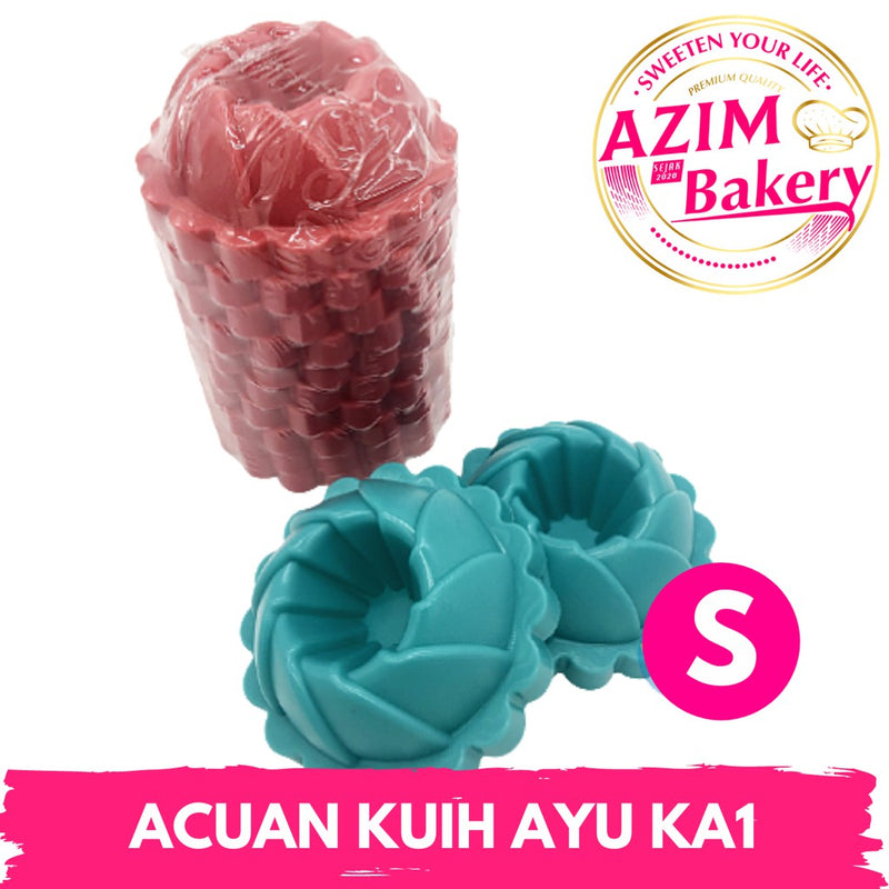 Acuan Kuih Ayu Ka1 | Ka2 | Acuan Puteri Ayu | Acuan Apam | Pudding Mould | Acuan Jeli by Azim Bakery