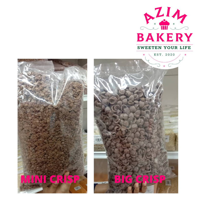 Chocolate Crisp Big 500G | 1Kg | Big Cocoa Crunch | Koko Krunch Besar | Cereal (Halal) by Azim Bakery