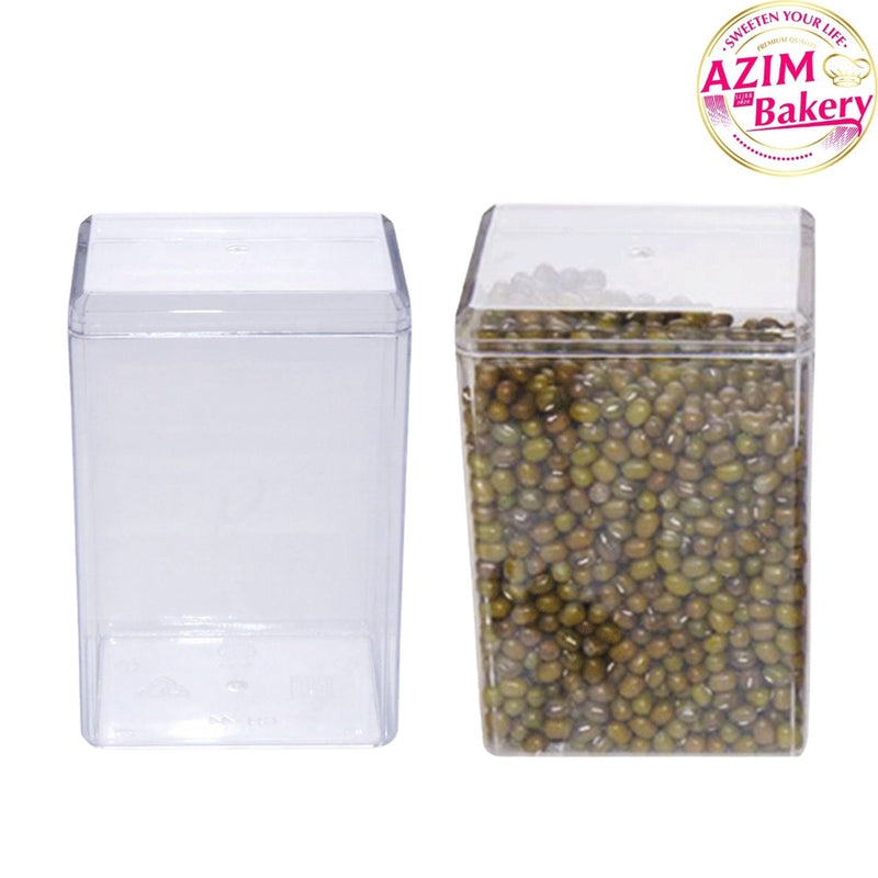 Bekas Makanan CH 44 PS, Rectangle Food Container, Bekas Rempah, Balang Plastik by Azim Bakery