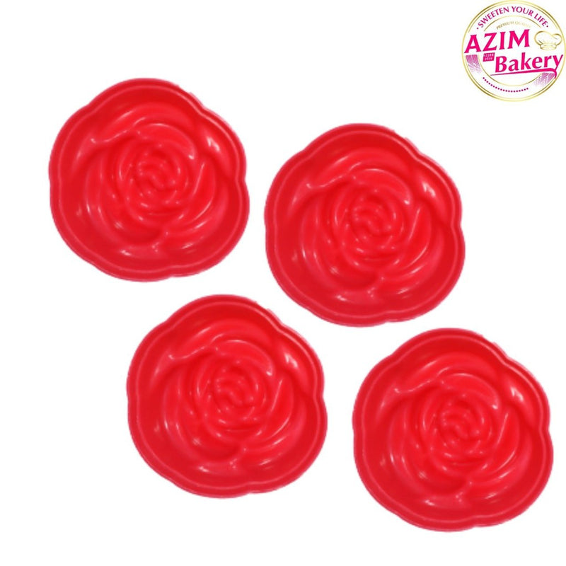 Acuan Jelly Rose KA9 / 10PCS  Acuan Agar | Acuan Kuih Bunga Ros | Acuan Puding | Acuan Jeli Rose Jelly Mould