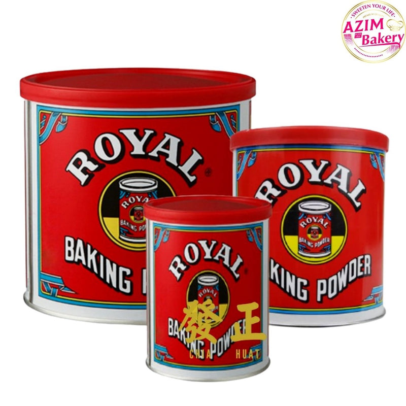 Royal Baking Powder 113g, 226g, 450g | Serbuk Penaik (Halal) by Azim Bakery