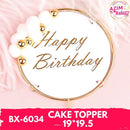 Happy Birthday Cake Topper by Azim Bakery