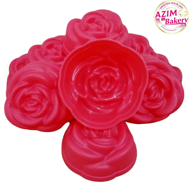 Acuan Jelly Rose KA9 / 10PCS  Acuan Agar | Acuan Kuih Bunga Ros | Acuan Puding | Acuan Jeli Rose Jelly Mould