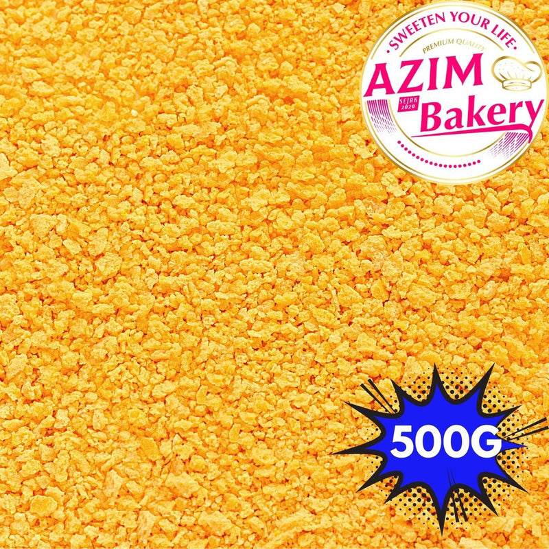 Golden Breadcrumb 250g | 500g | 1kg | Serbuk Roti Oren Serbuk Roti Kuning (Halal) By Azim Bakery