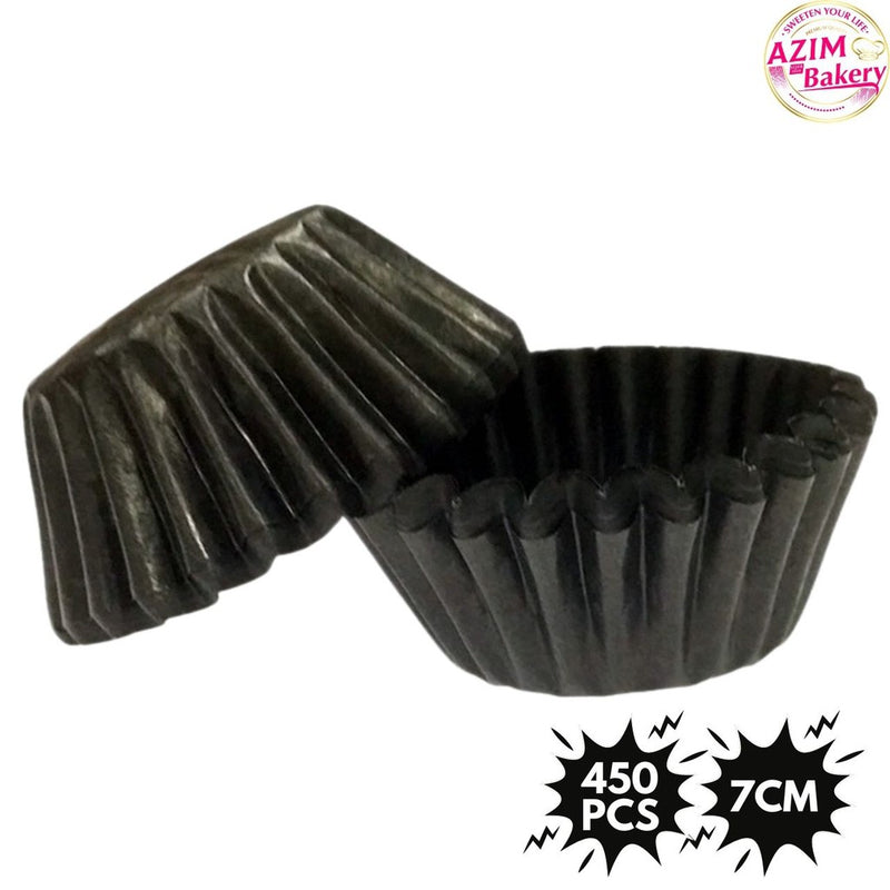 Baking Paper Cup (450pcs) (1kpc)Cookies Paper Cup | Small Paper Cup | Paper Cup Baking Case Almond London by Azim Bakery