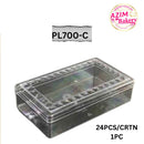 Rectangle Container | Balang Kuih Raya | PL700-B/PL700-C  | 1Pc | Balang Biskut | | Balang Cookies by Azim Bakery