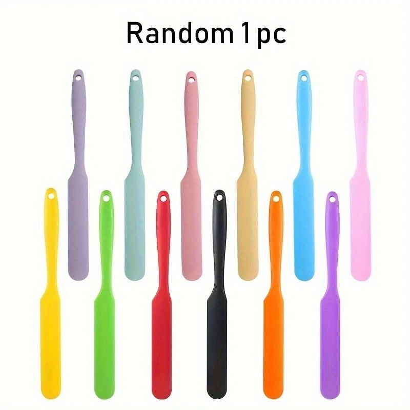 SILICONE PASTRY SCRAPPER 24CM (RANDOM COLOR) Spatula Kek | Pastry Spatula | Spatula Pastri by Azim Bakery